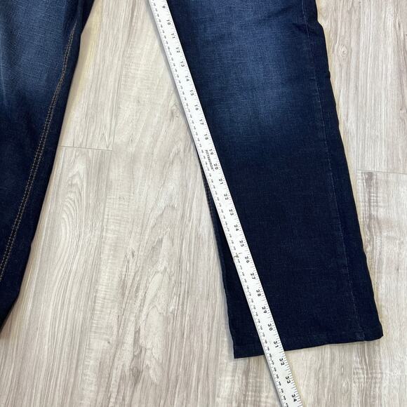 Urban Star Men's Stretch Relaxed Fit Straight Leg Blue Jeans Size W34 L32 - Picture 5 of 9